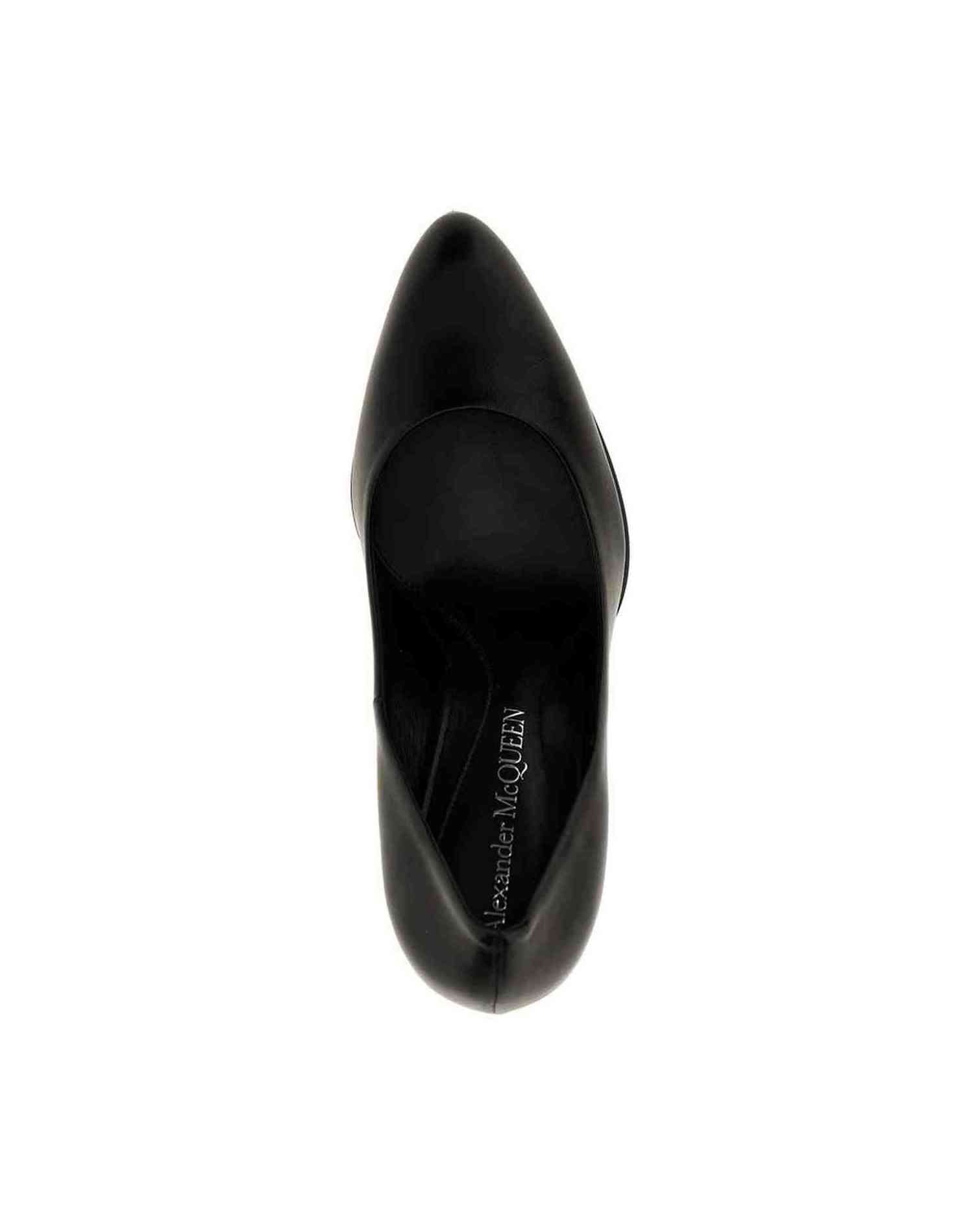 Alexander Mcqueen Leather Armadillo Pumps Glam Steals
