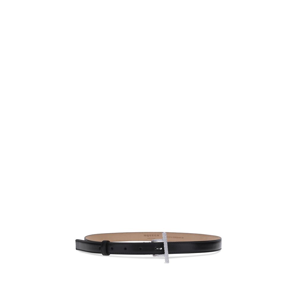 Alexander Mcqueen Leather Belt Glam Steals