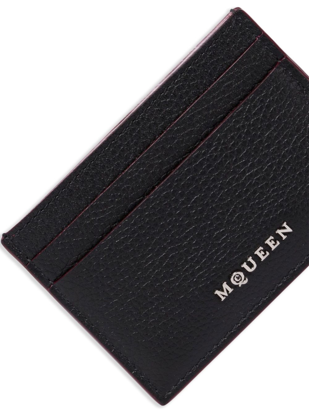 Alexander Mcqueen Leather Card Case Glam Steals