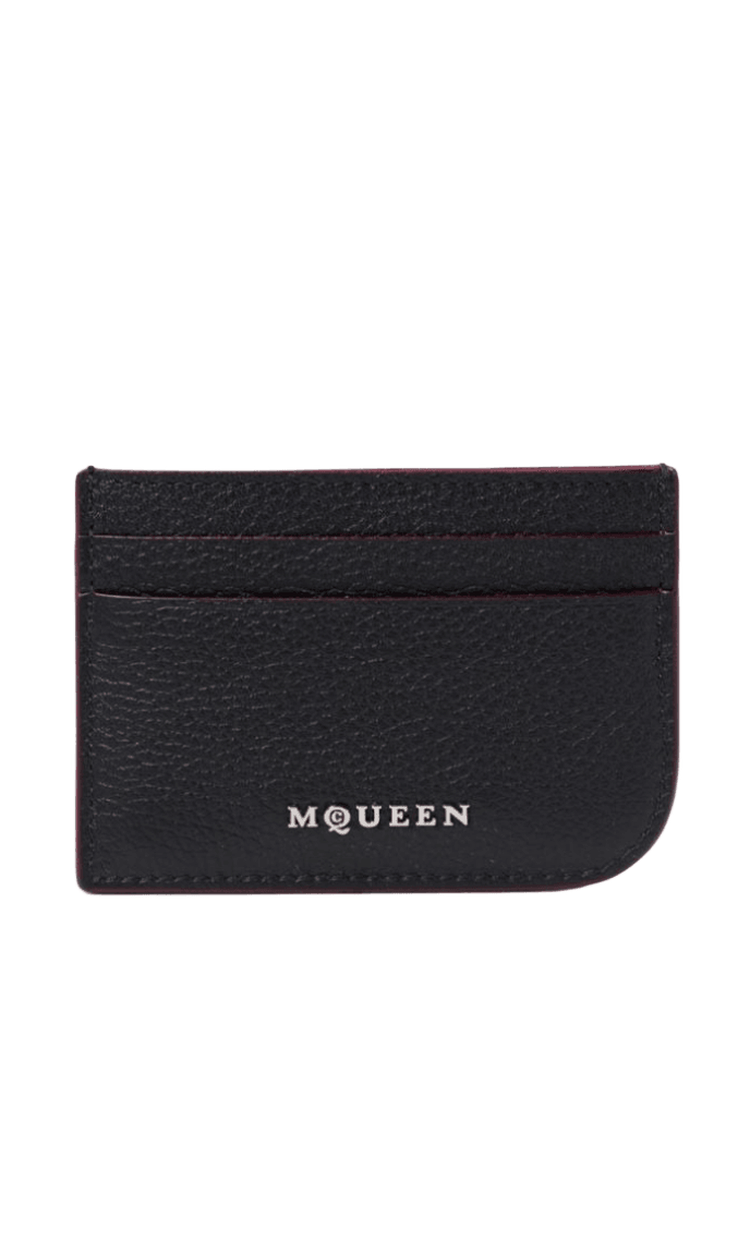 Alexander Mcqueen Leather Card Case Glam Steals