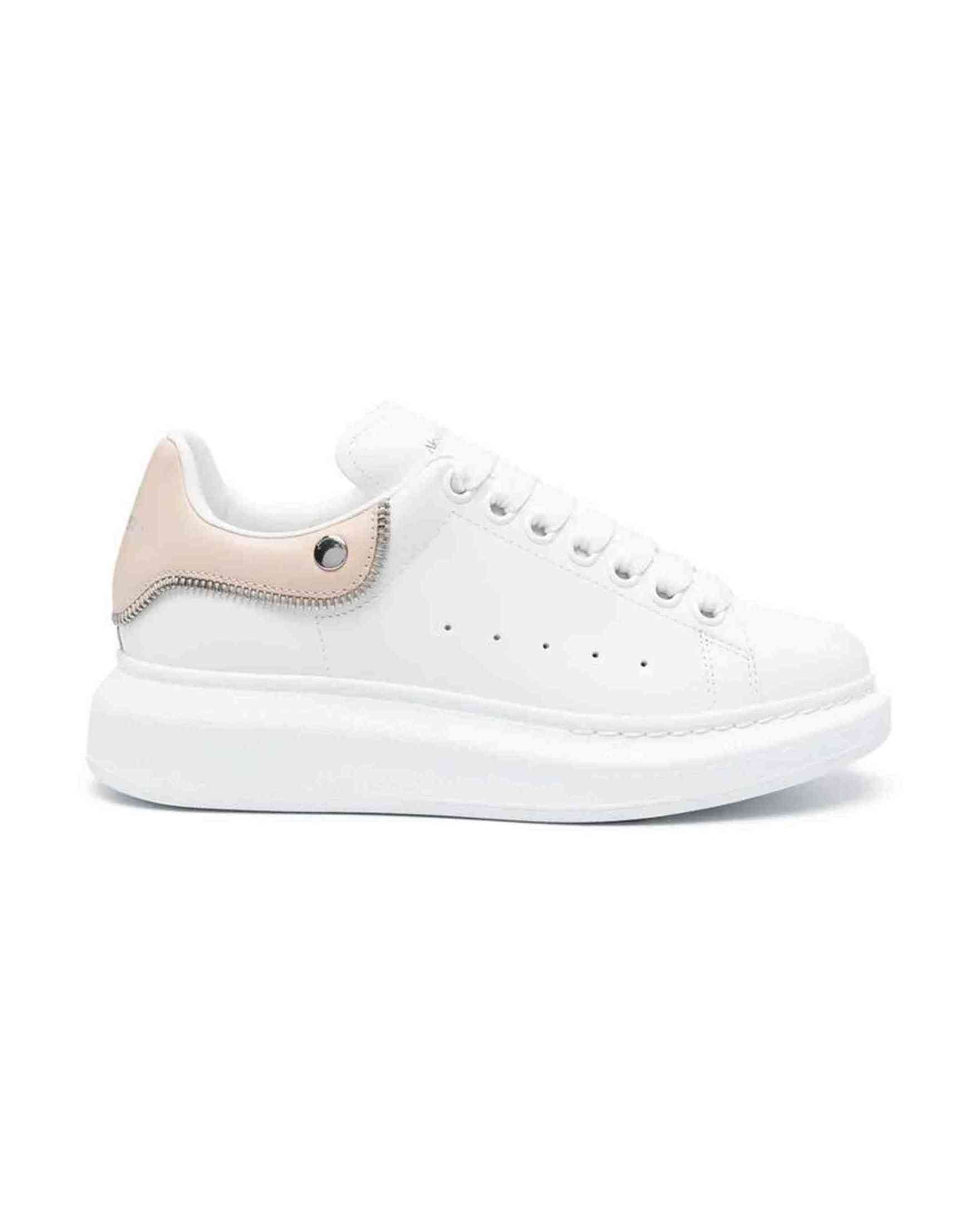 Alexander Mcqueen Leather Oversized Sneakers Glam Steals