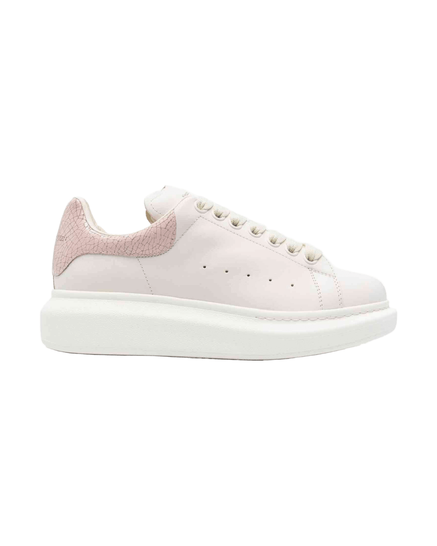 Alexander Mcqueen Leather Oversized Sneakers Glam Steals