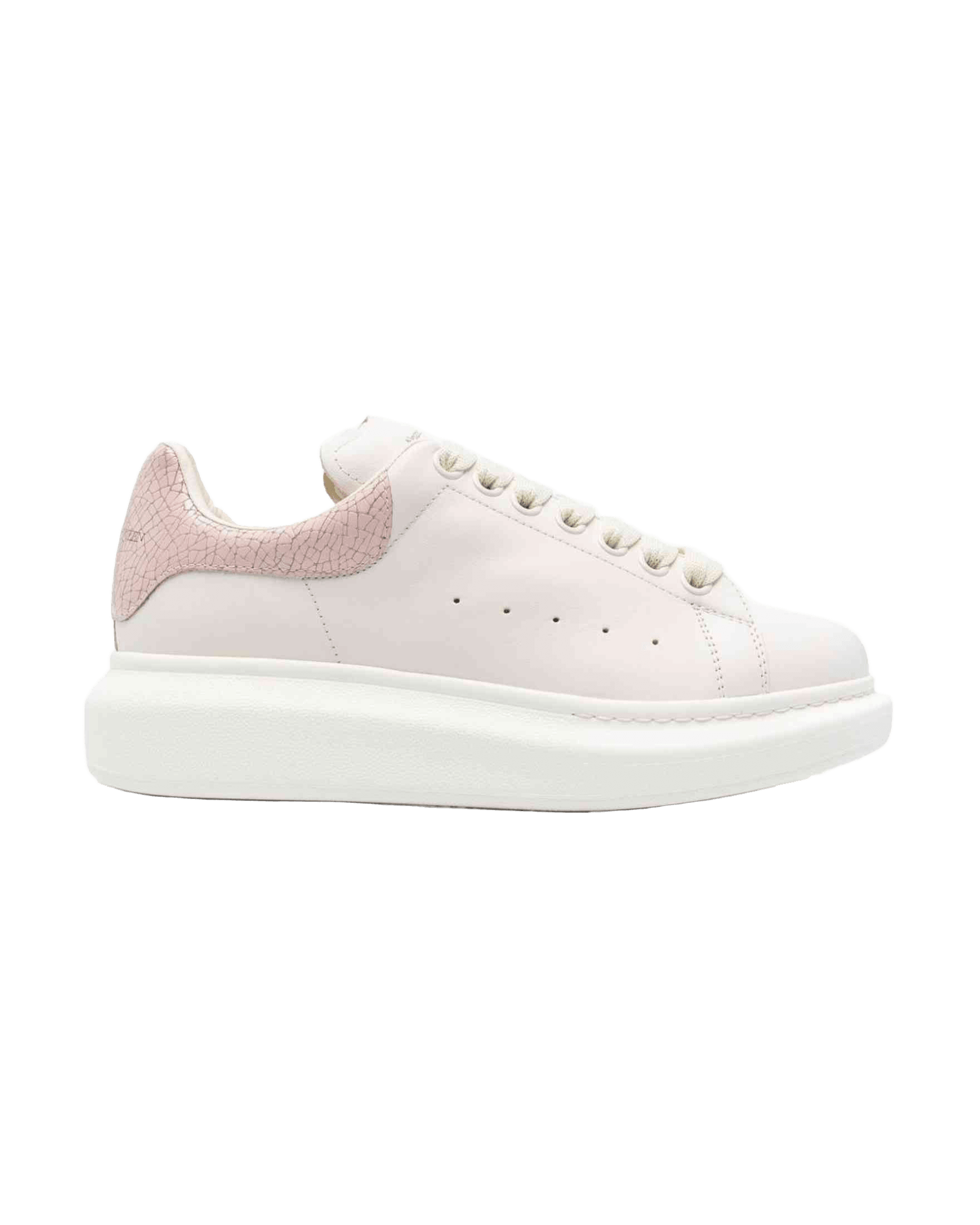 Alexander Mcqueen Leather Oversized Sneakers Glam Steals