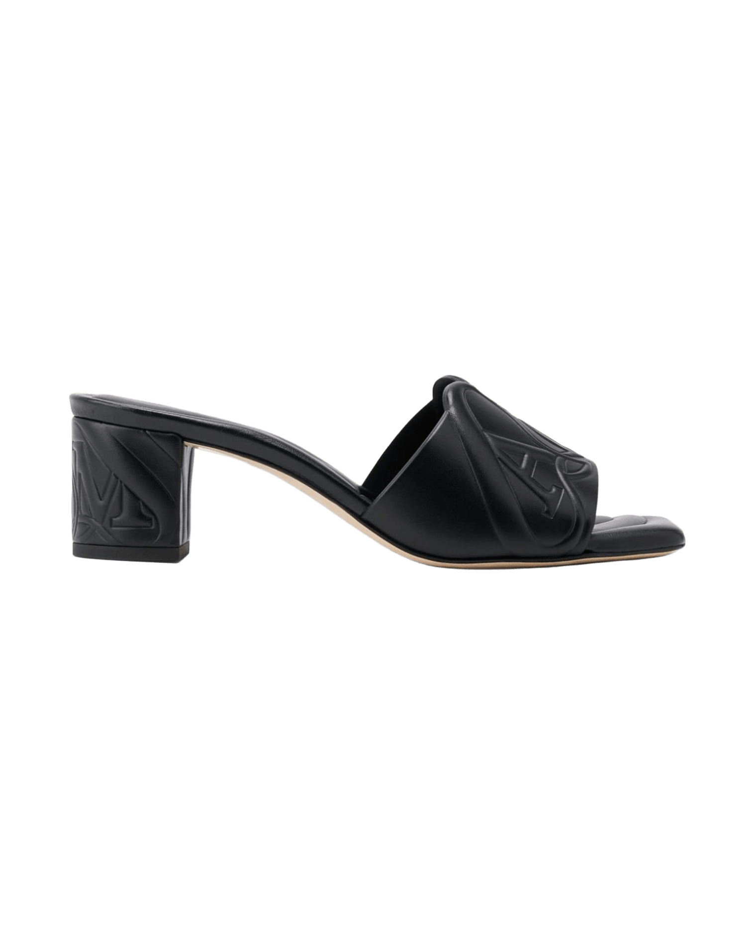 Alexander Mcqueen Leather Seal Mules Glam Steals
