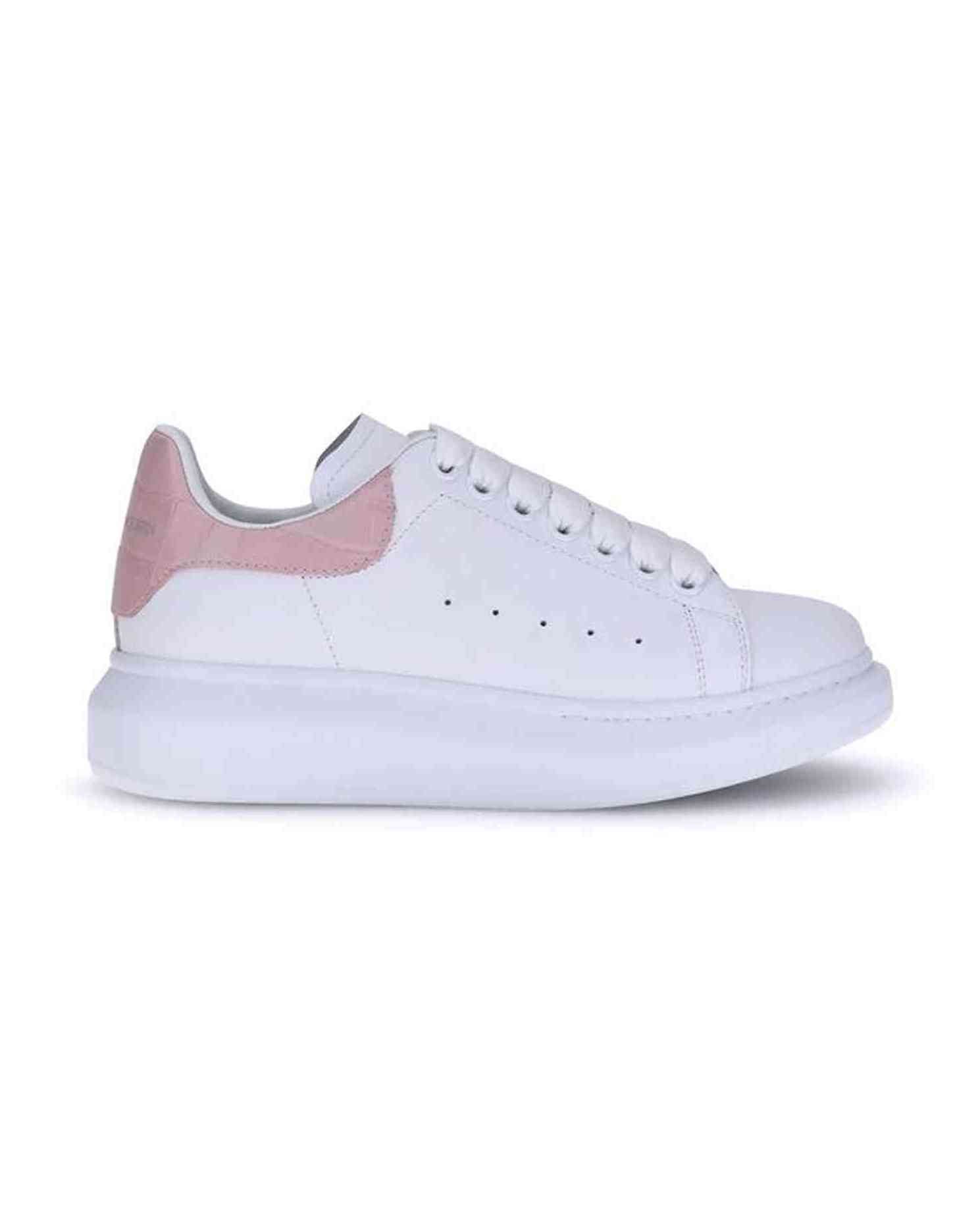 Alexander Mcqueen Leather Sneakers Glam Steals