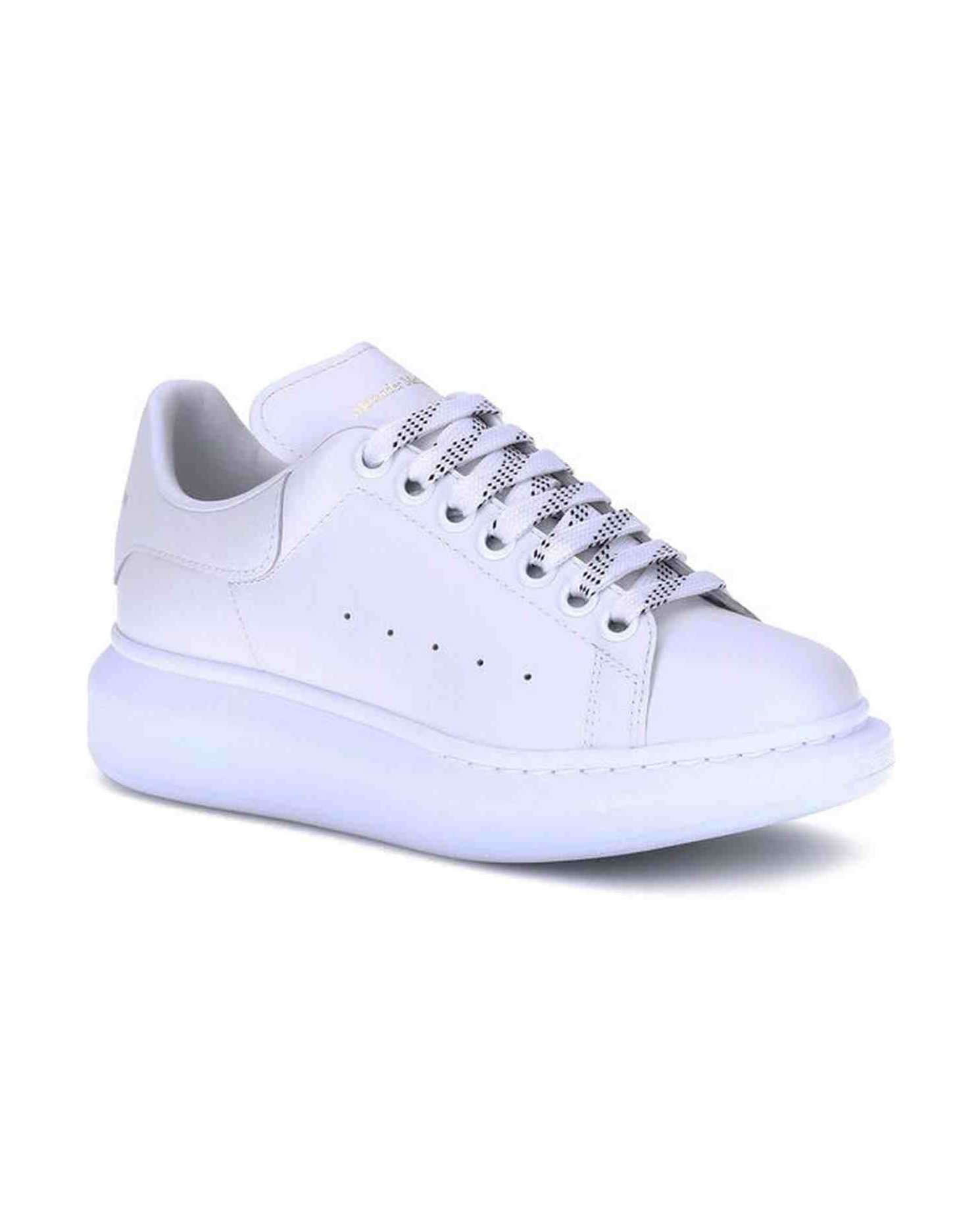 Alexander Mcqueen Leather Sneakers Glam Steals