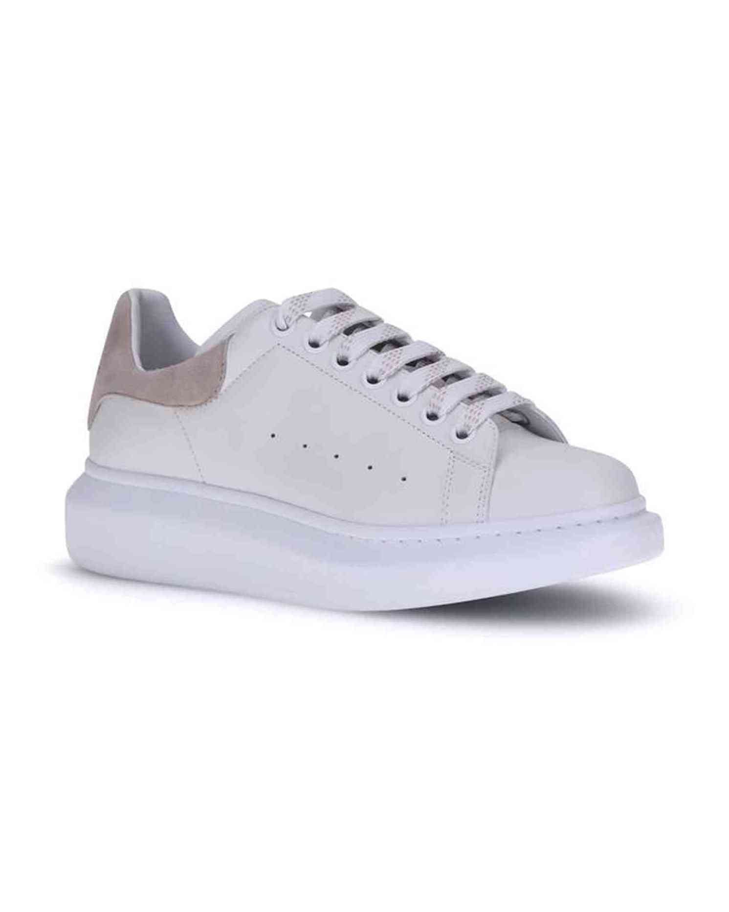 Alexander Mcqueen Leather Sneakers Glam Steals