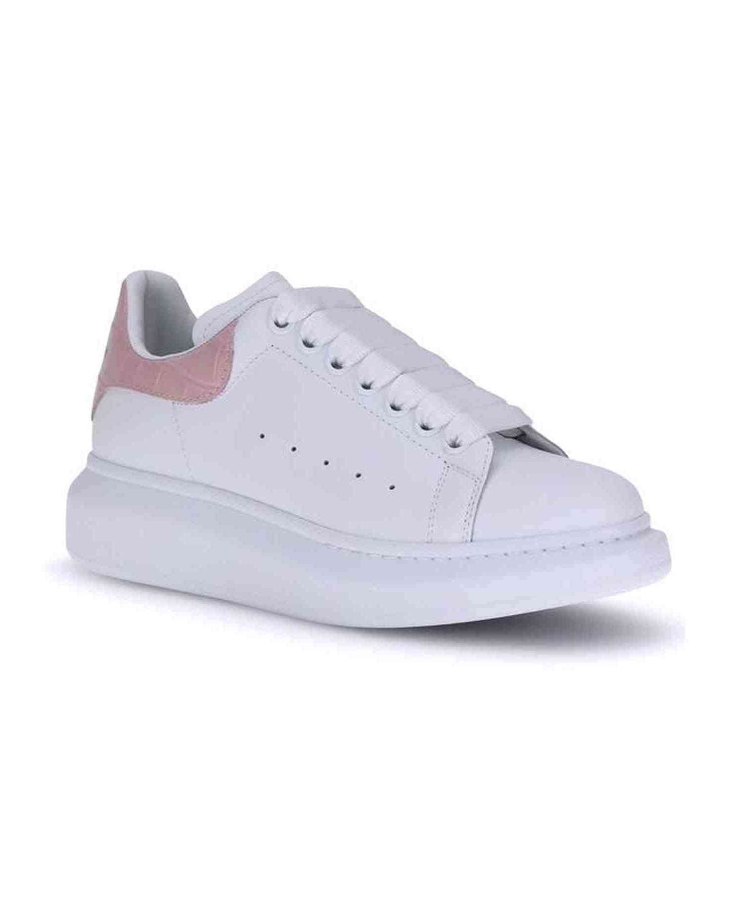 Alexander Mcqueen Leather Sneakers Glam Steals