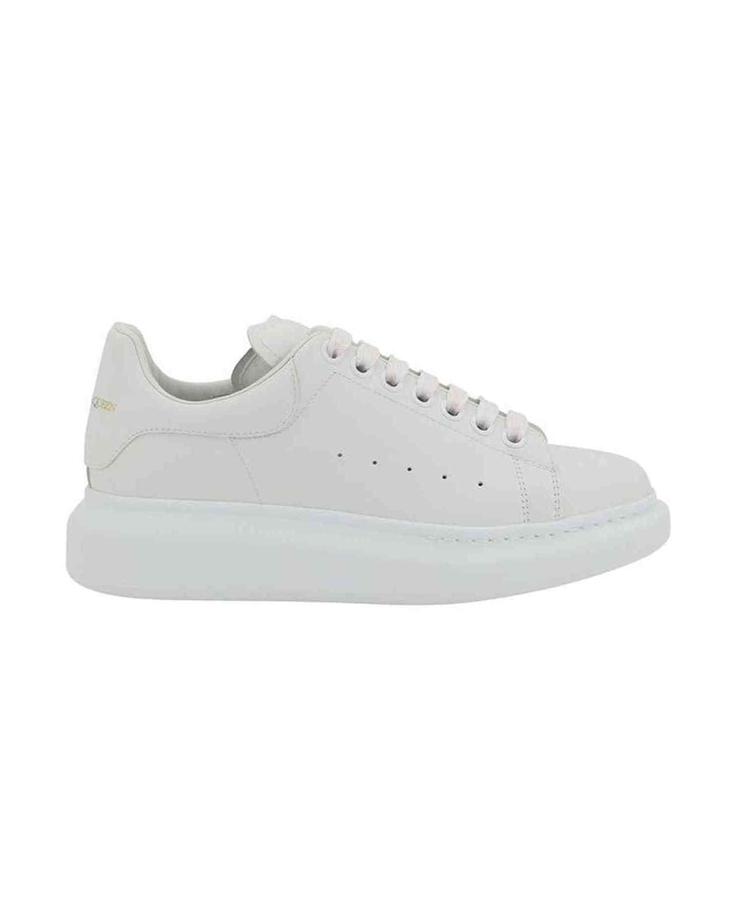 Alexander Mcqueen Leather Sneakers Glam Steals