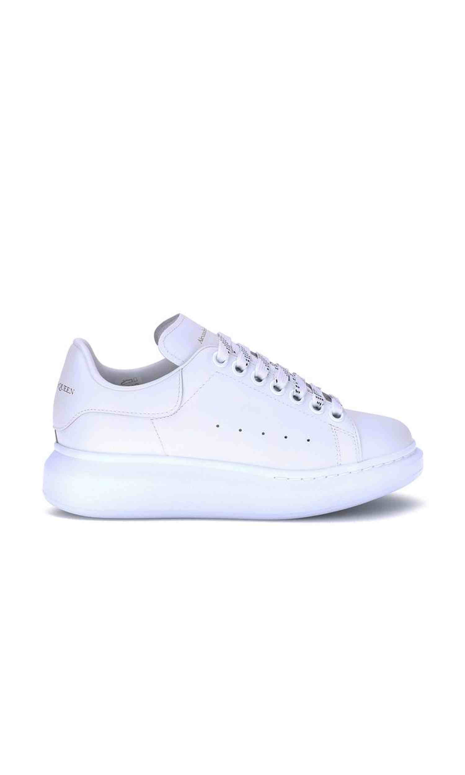 Alexander Mcqueen Leather Sneakers Glam Steals