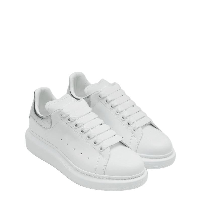 Alexander Mcqueen Oversize Sneakers White Croc Glam Steals