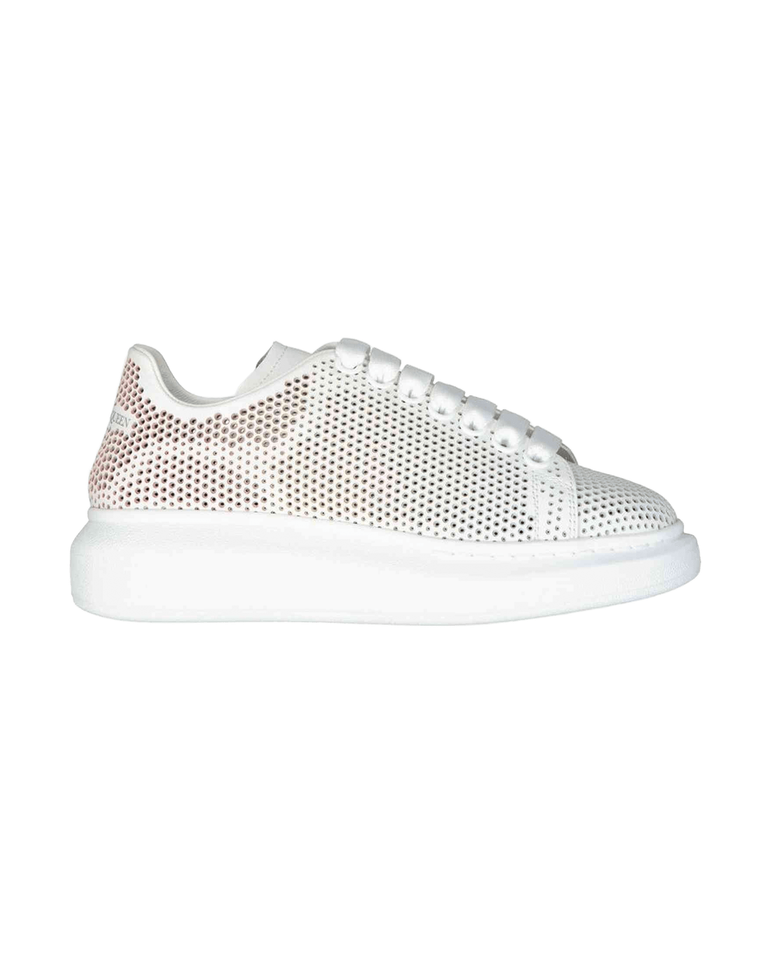 Alexander Mcqueen Oversized Dotted Cut Out Sneakers Glam Steals