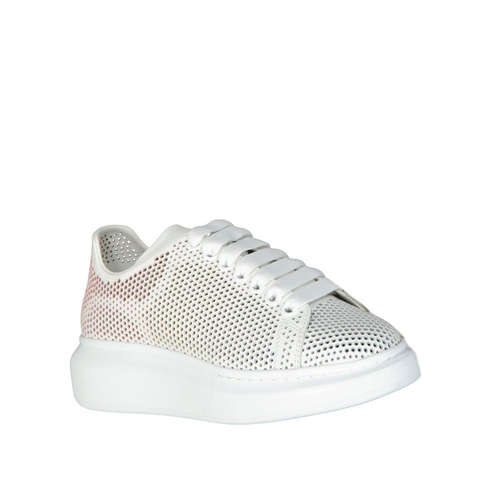 Alexander Mcqueen Oversized Dotted Cut Out Sneakers Glam Steals