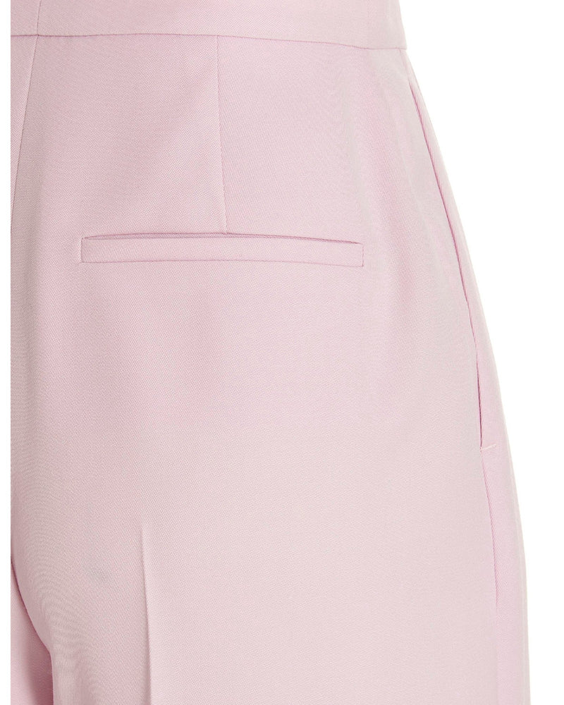 Alexander Mcqueen Pant with Front Pleats Glam Steals