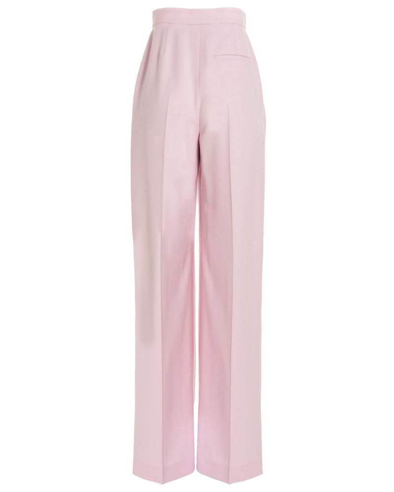 Alexander Mcqueen Pant with Front Pleats Glam Steals