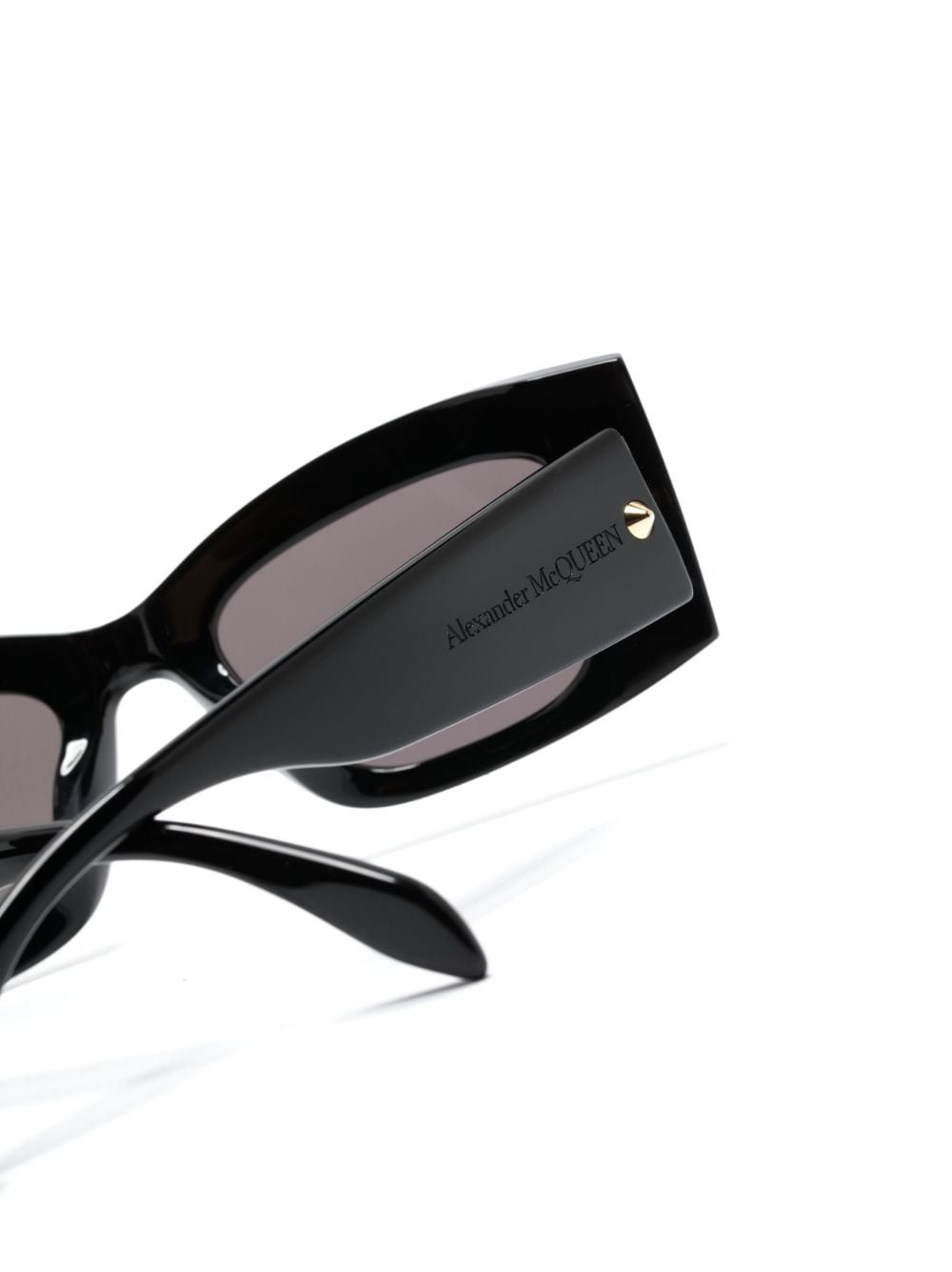 Alexander Mcqueen Rectangular Frame Sunglasses Glam Steals