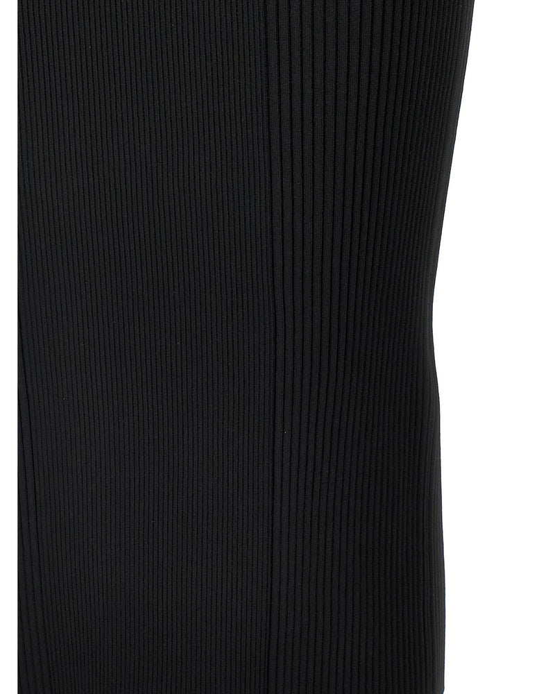 Alexander Mcqueen Ribbed Knit Dress Glam Steals