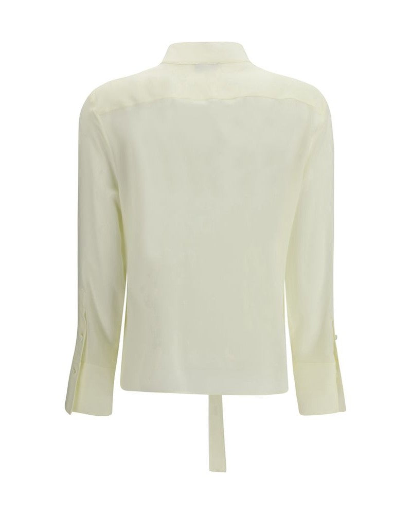 Alexander Mcqueen Silk Shirt Glam Steals