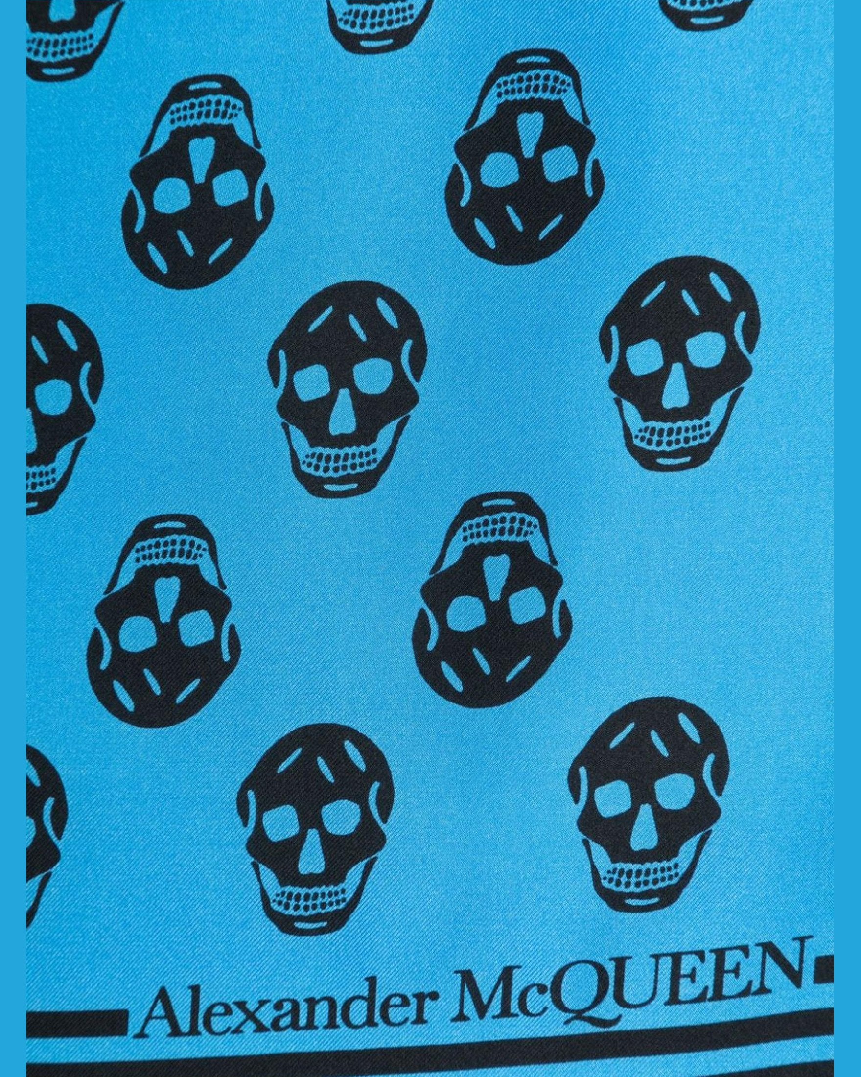 Alexander Mcqueen Silk Skull Scarf Glam Steals