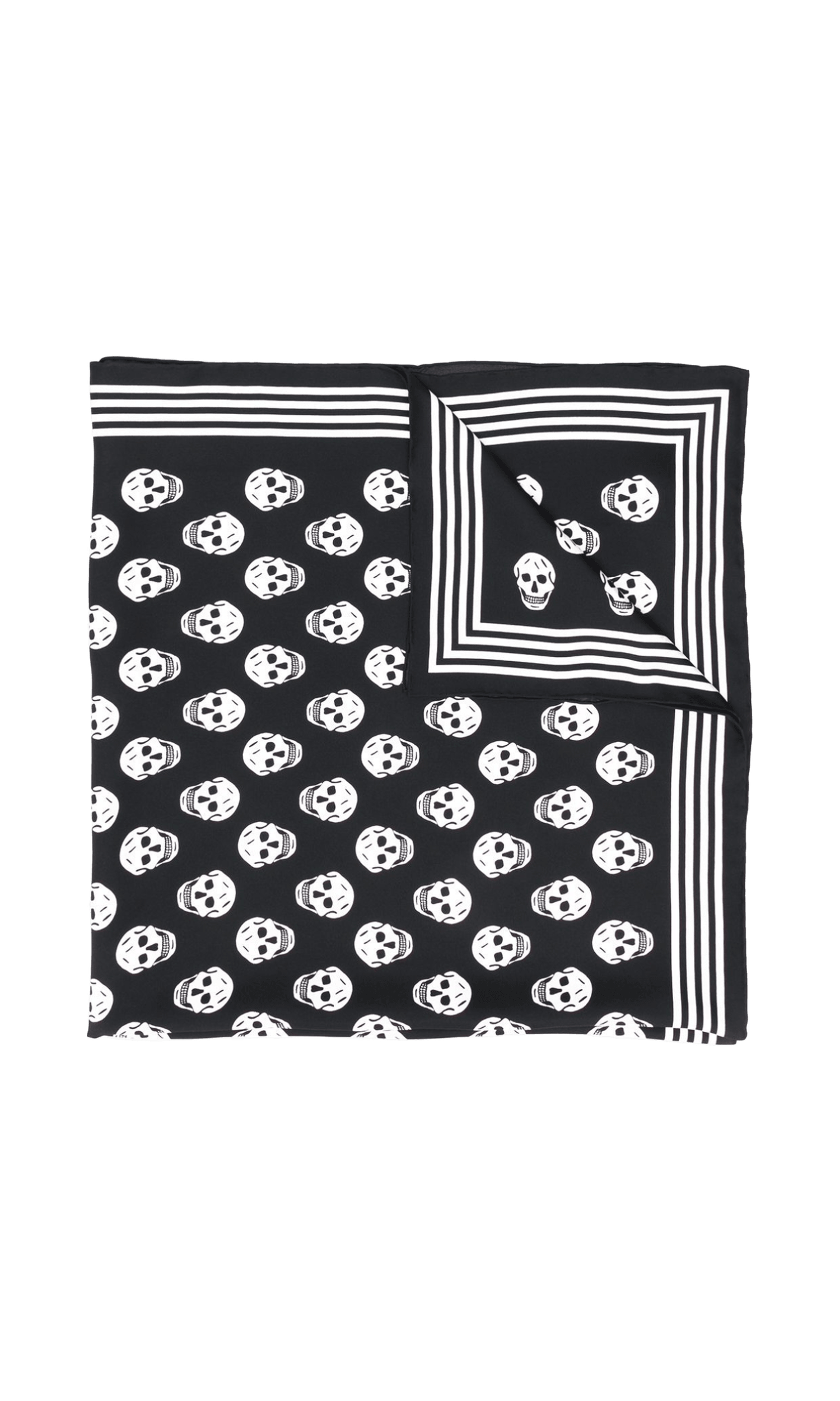 Alexander Mcqueen Silk Skull Scarf Glam Steals