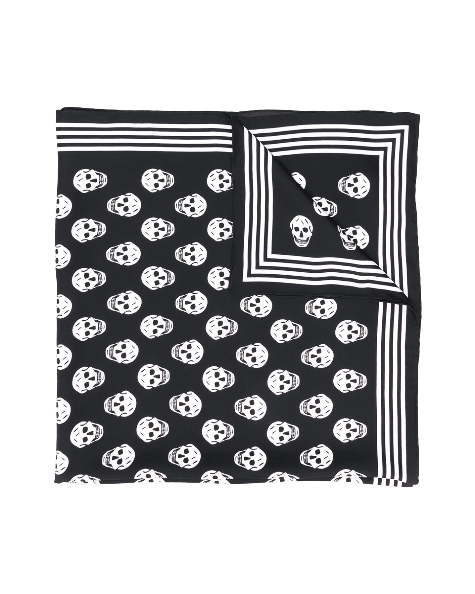Alexander Mcqueen Silk Skull Scarf Glam Steals