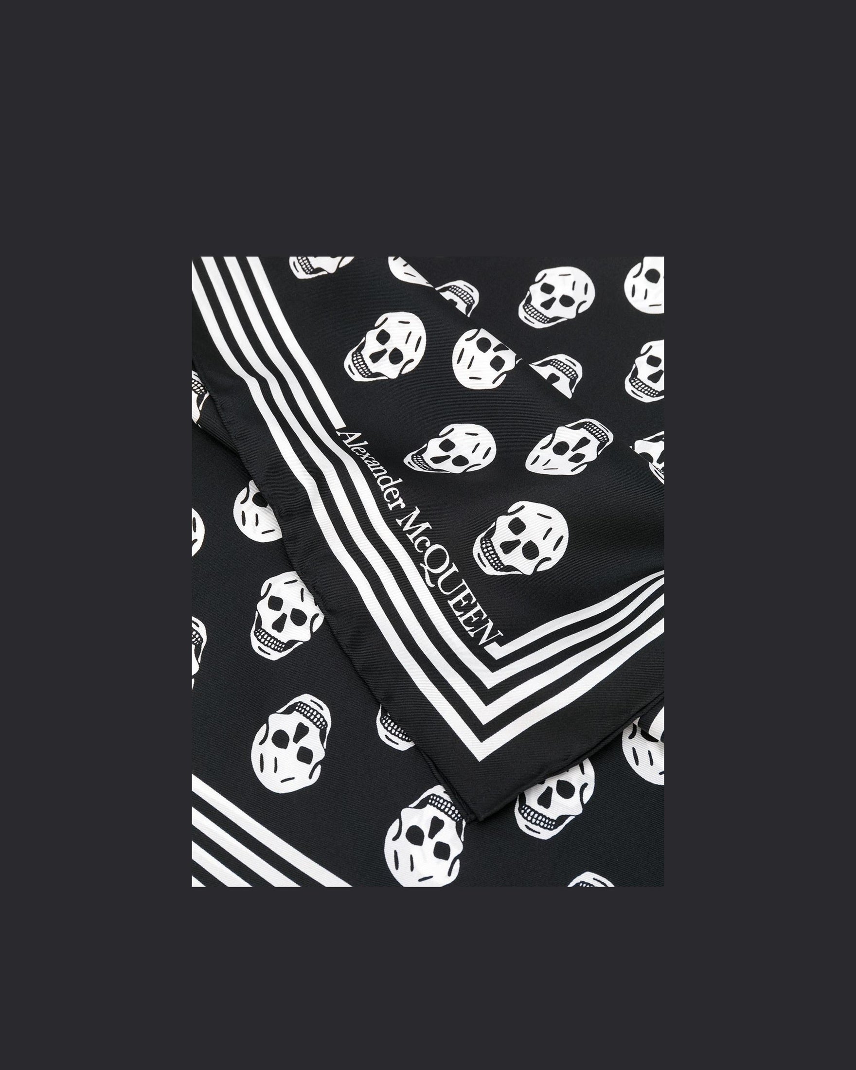 Alexander Mcqueen Silk Skull Scarf Glam Steals