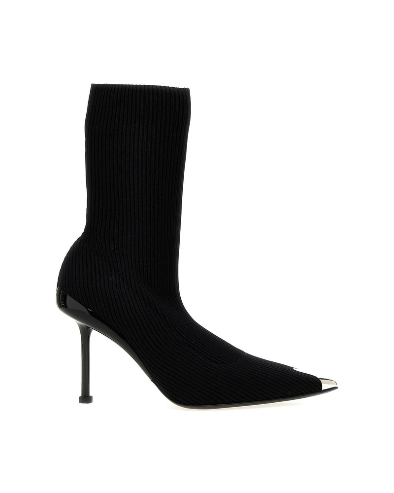 Alexander Mcqueen Slash Ankle Boots Glam Steals