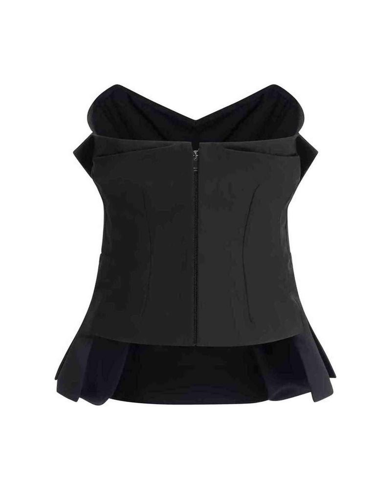 Alexander Mcqueen Sleeveless Corset Top Glam Steals