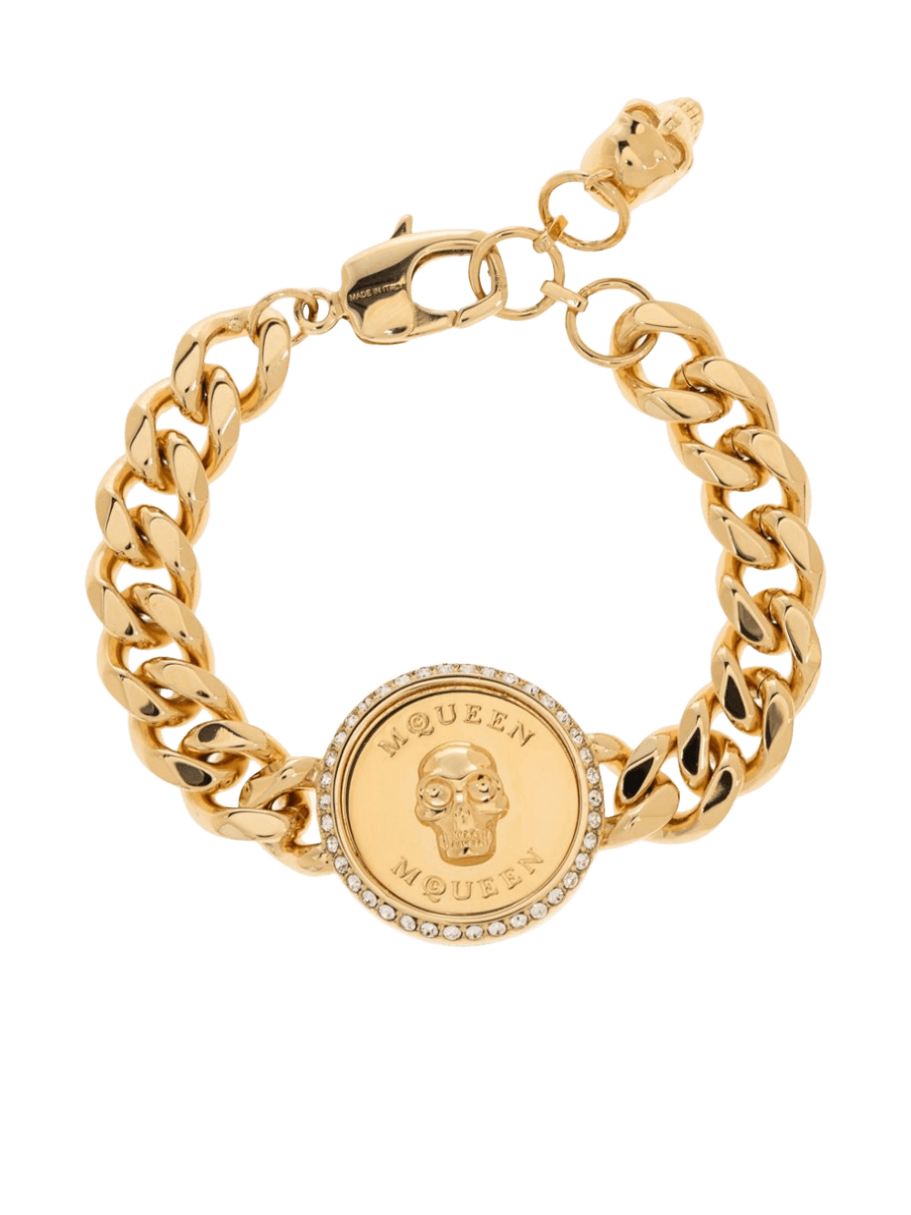 Alexander Mcqueen Sovereign Skull Bracelet Glam Steals