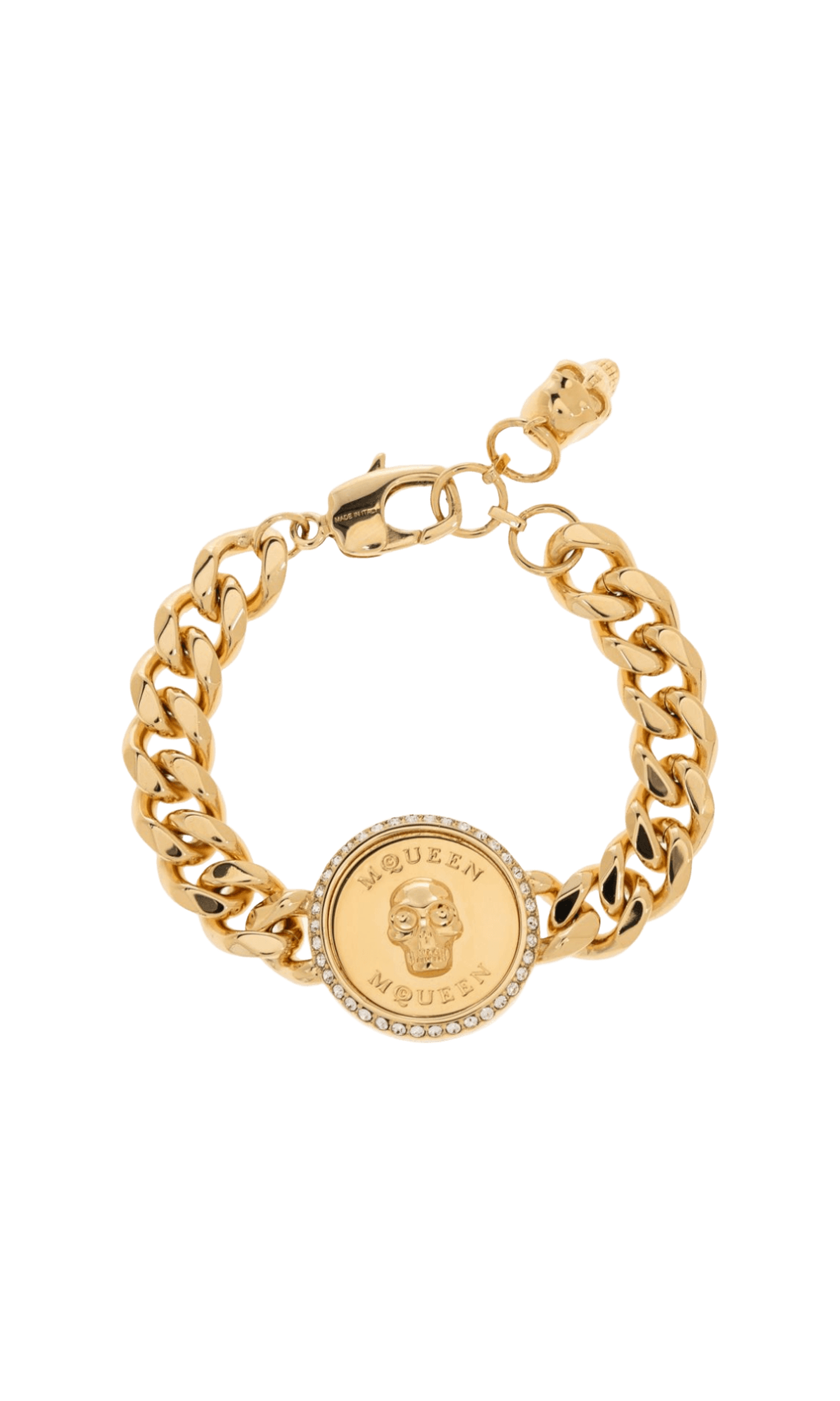 Alexander Mcqueen Sovereign Skull Bracelet Glam Steals