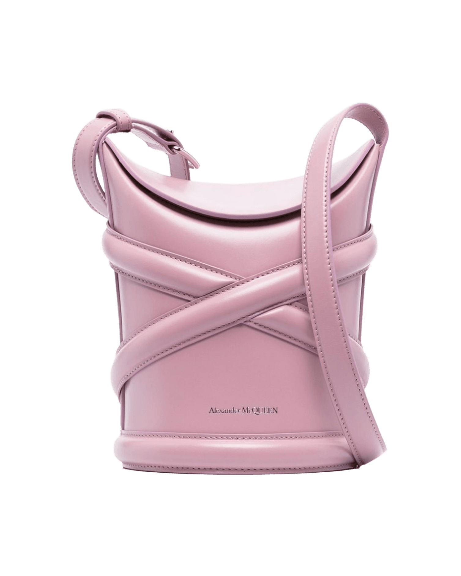 Alexander Mcqueen The Curve Bucket Bag Glam Steals