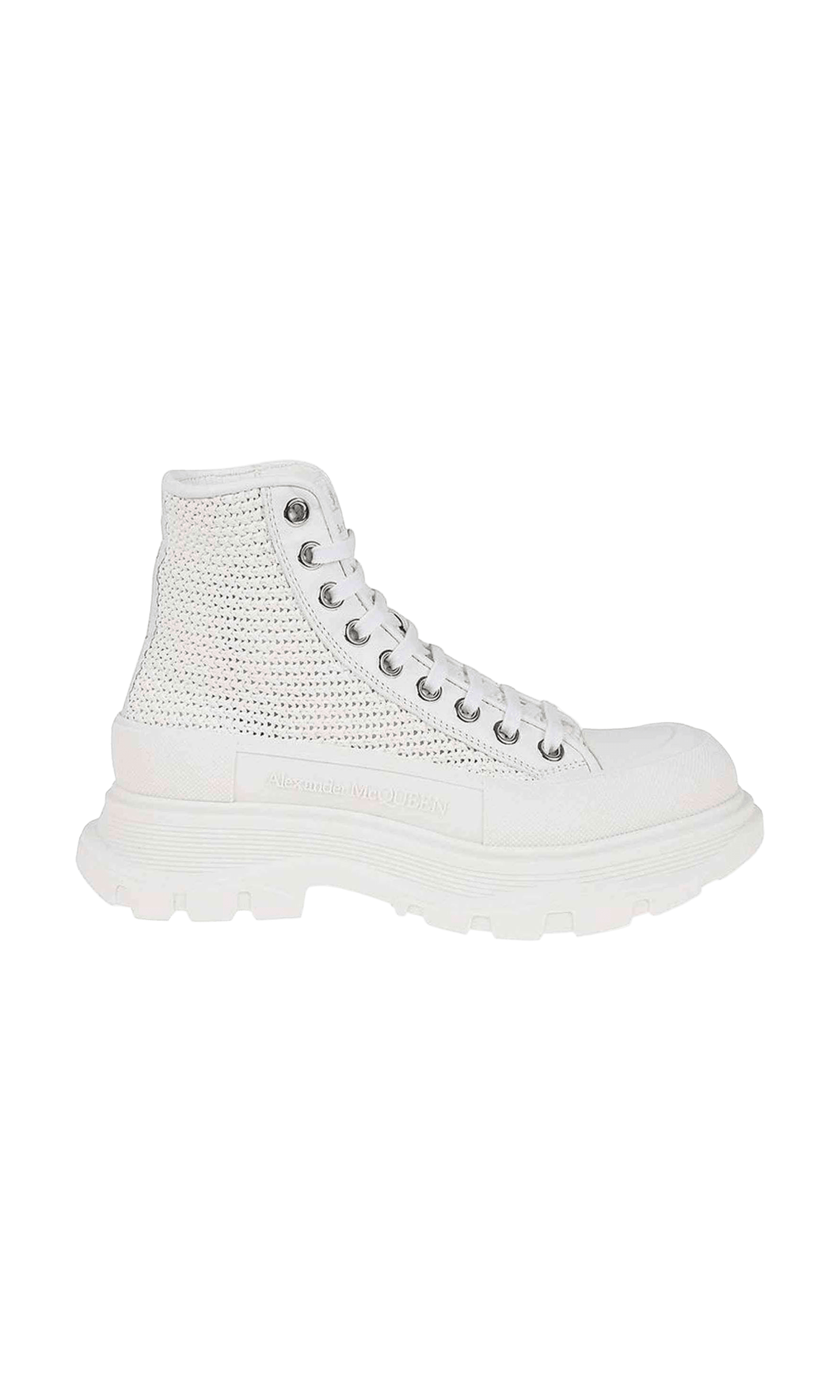 Alexander Mcqueen Tread Slick High Top Sneakers Glam Steals