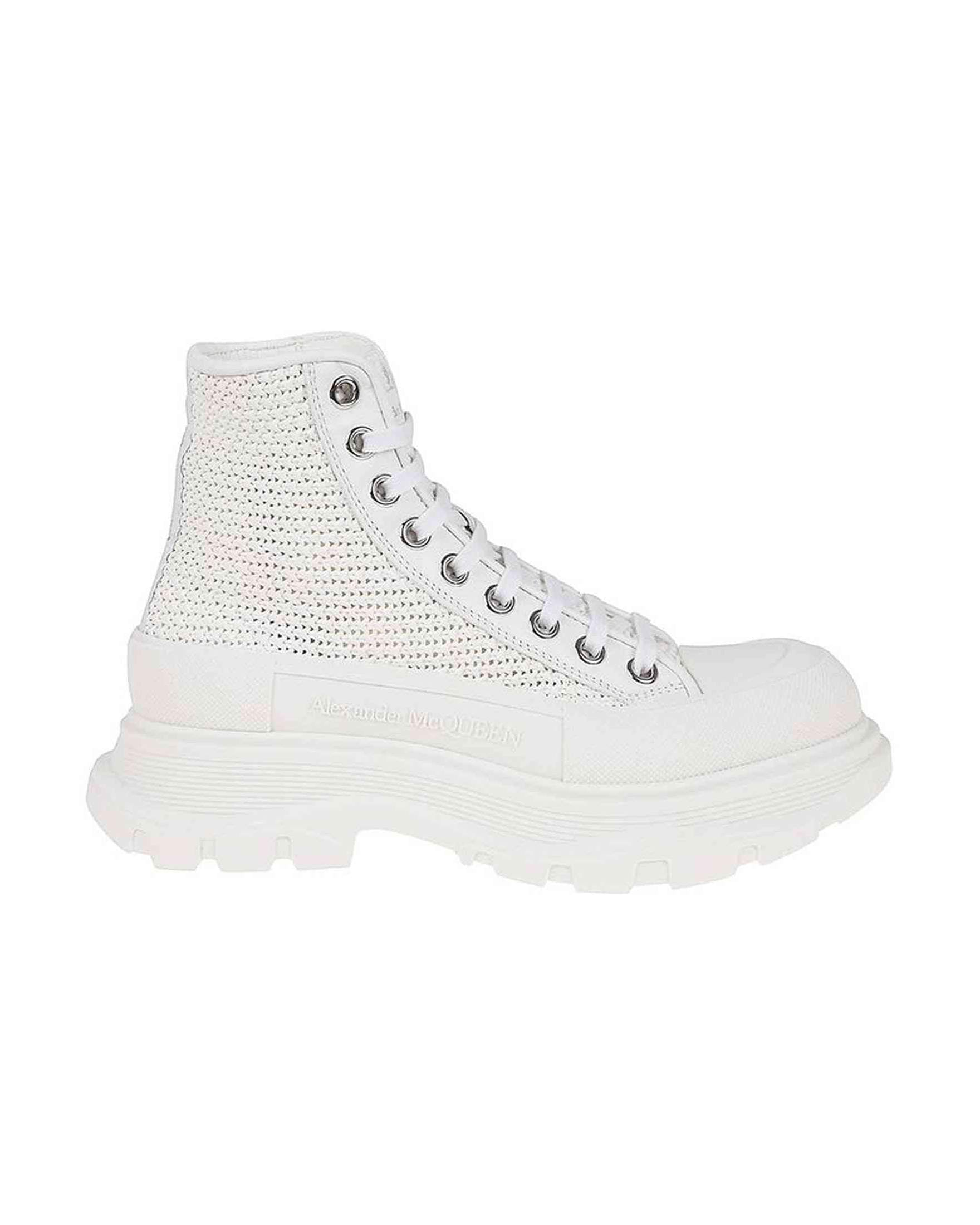 Alexander Mcqueen Tread Slick High Top Sneakers Glam Steals