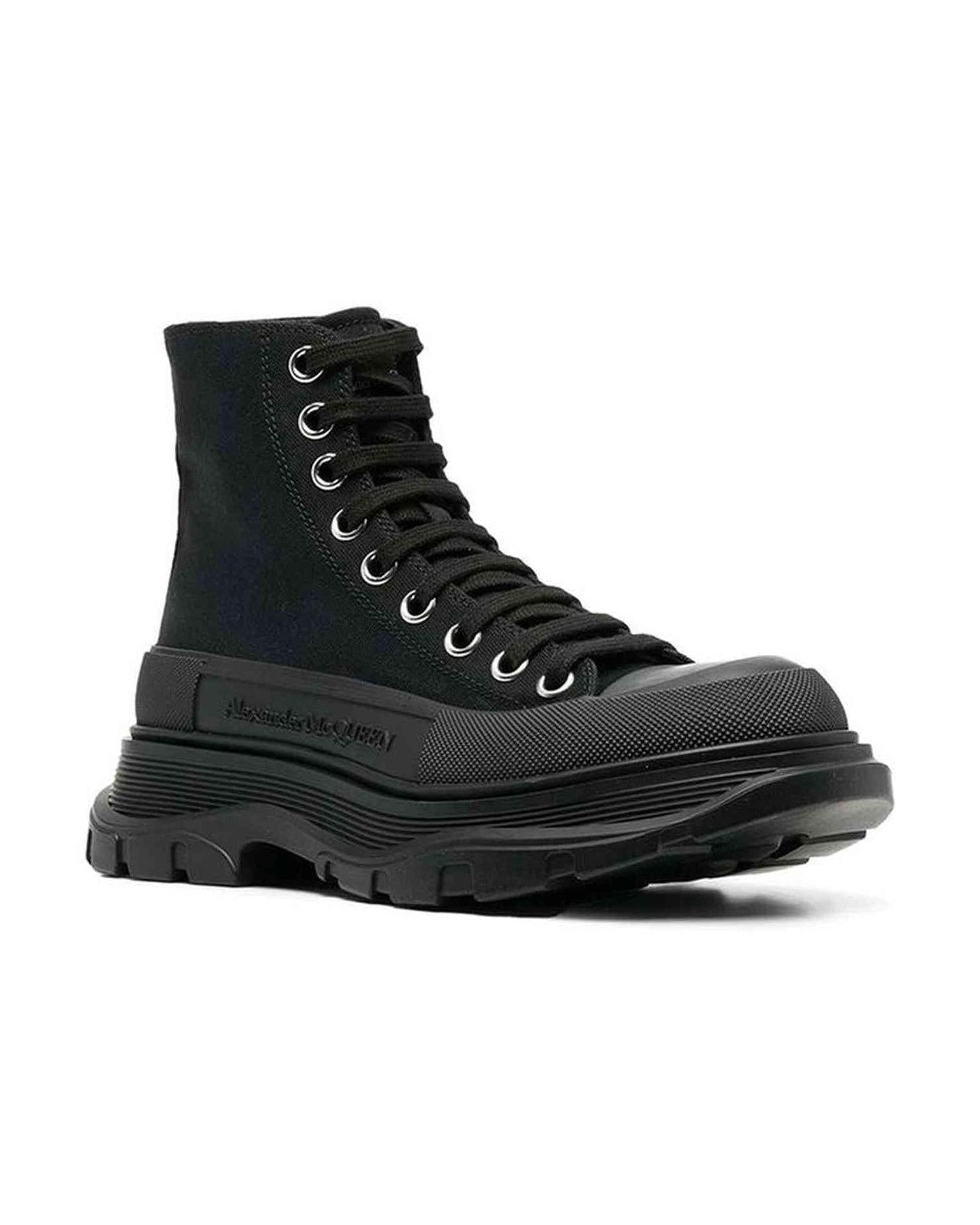 Alexander Mcqueen Tread Slick High Top Sneakers Glam Steals
