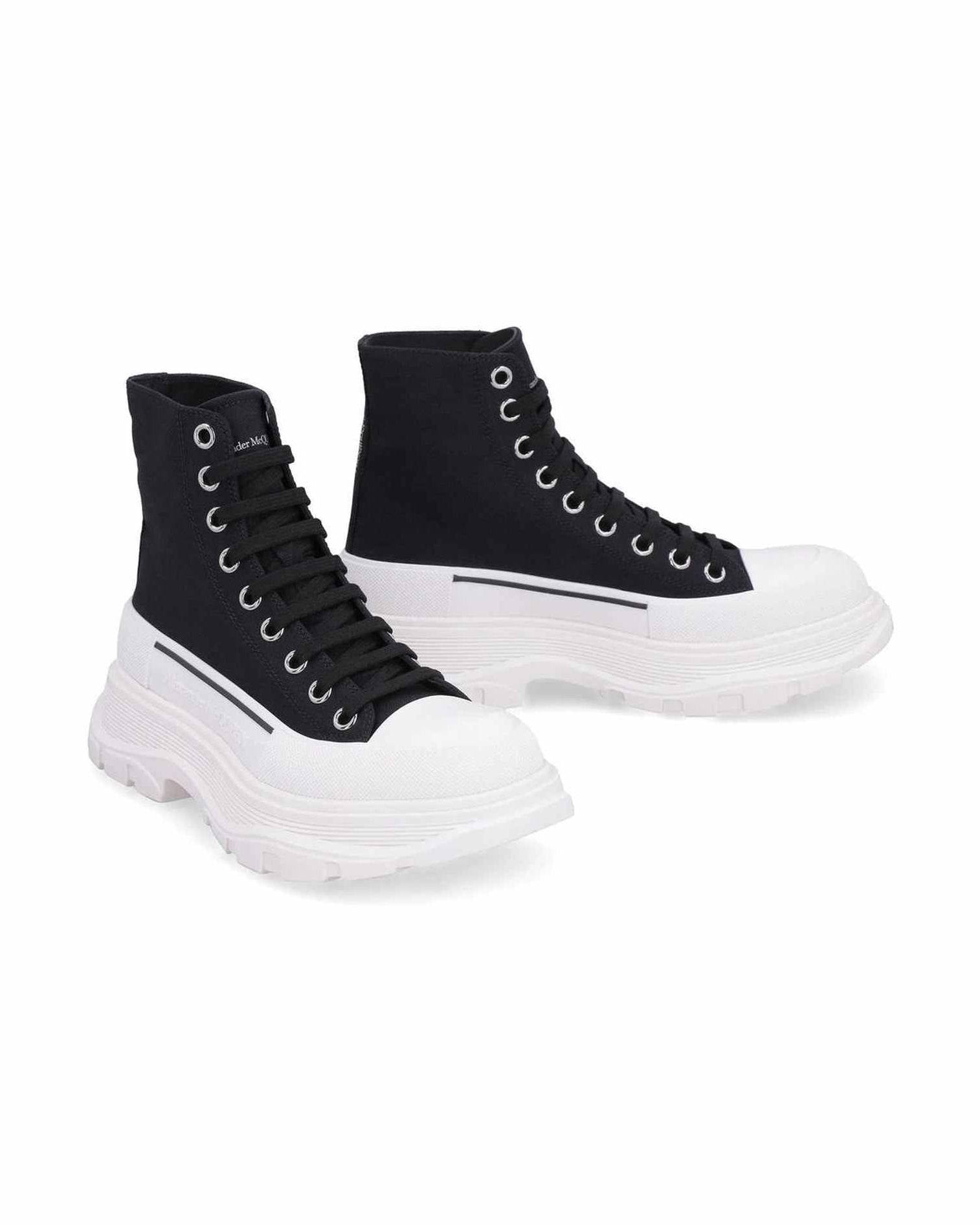 Alexander Mcqueen Treadslick High Top Sneakers Glam Steals