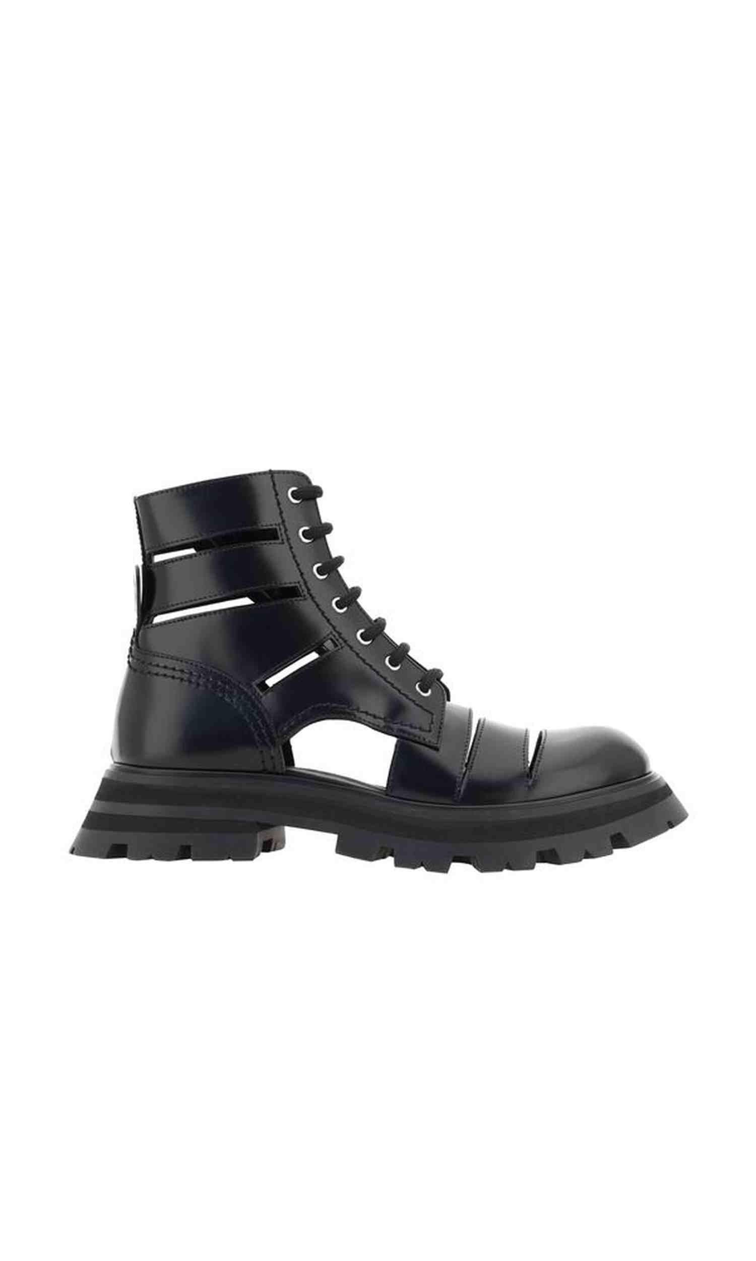 Alexander Mcqueen Wander Combat Boots Glam Steals