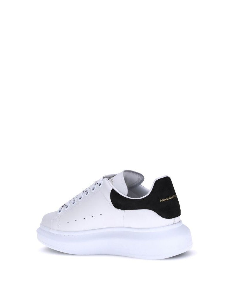 Alexander Mcqueen White Calf Leather Bos Taurus Platform Sneakers 