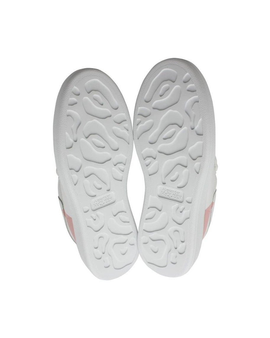 Alexander Mcqueen White Calfskin Chunky Sneakers 