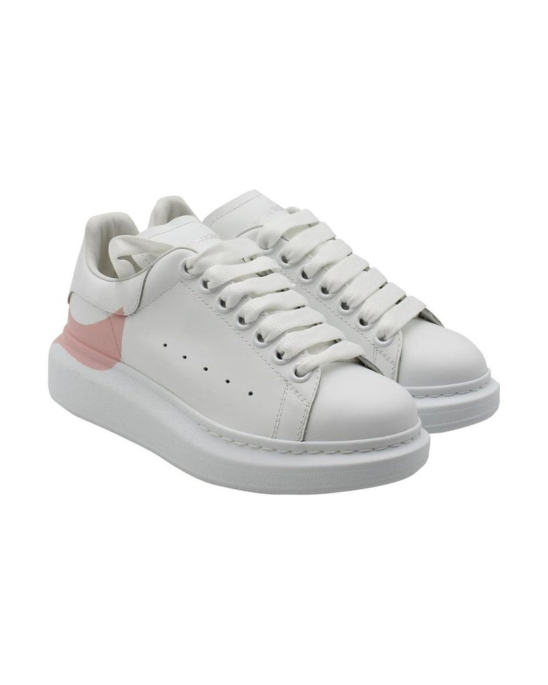 Alexander Mcqueen White Calfskin Chunky Sneakers 