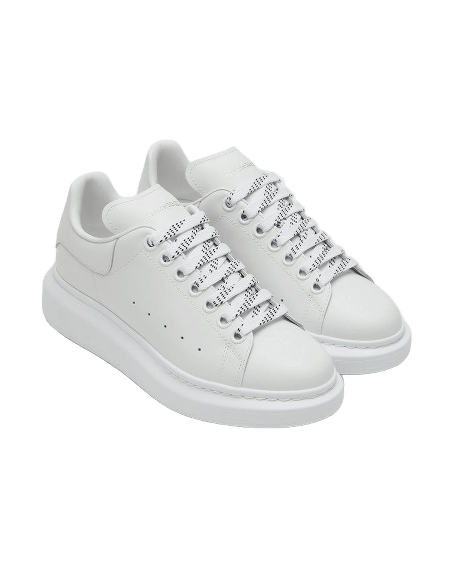 Alexander Mcqueen White Oversize Sneakers Glam Steals