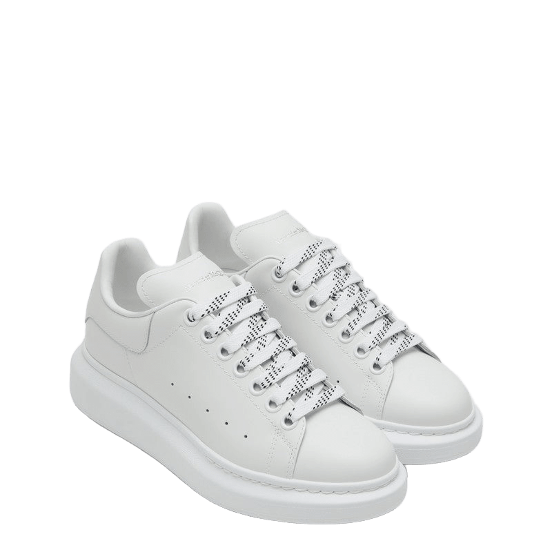 Alexander Mcqueen White Oversize Sneakers Glam Steals