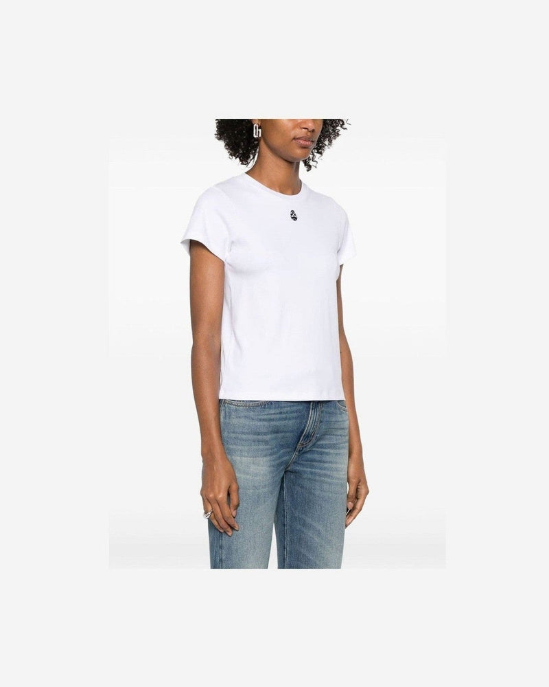 Alexander Mcqueen White T-shirt and Polo Glam Steals
