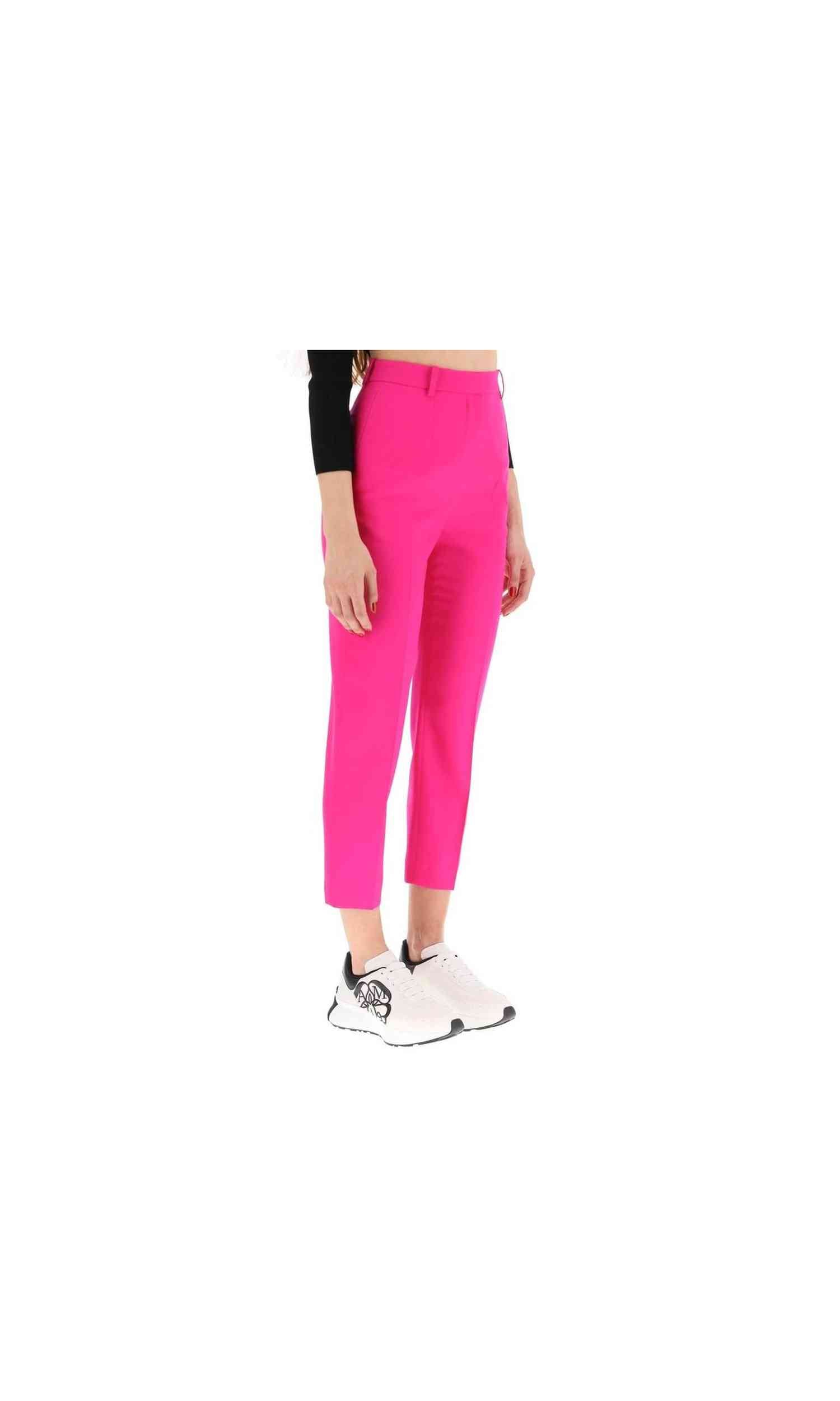 Alexander Mcqueen Wool Classic Trouser Glam Steals