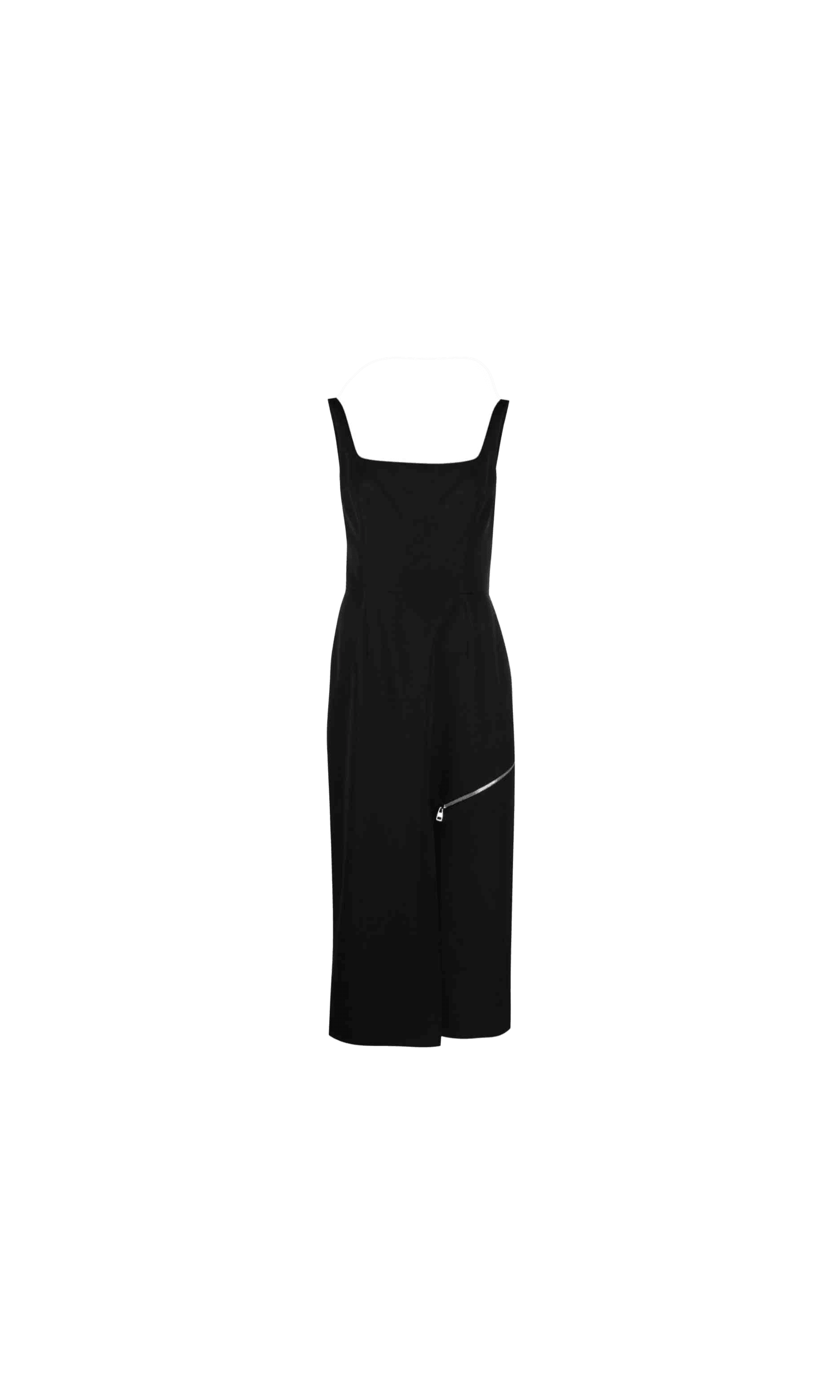 Alexander Mcqueen Zip Embellished Midi Dress Glam Steals