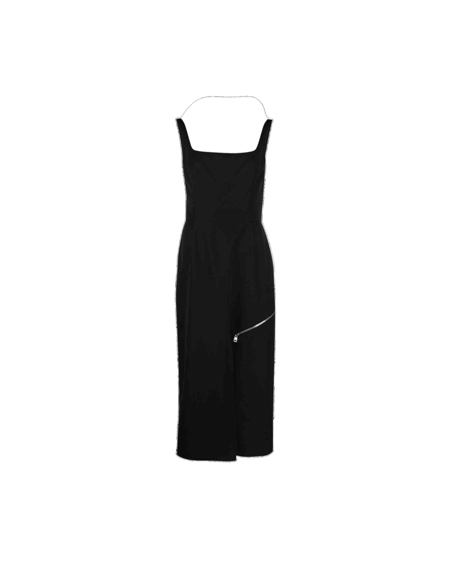 Alexander Mcqueen Zip Embellished Midi Dress Glam Steals