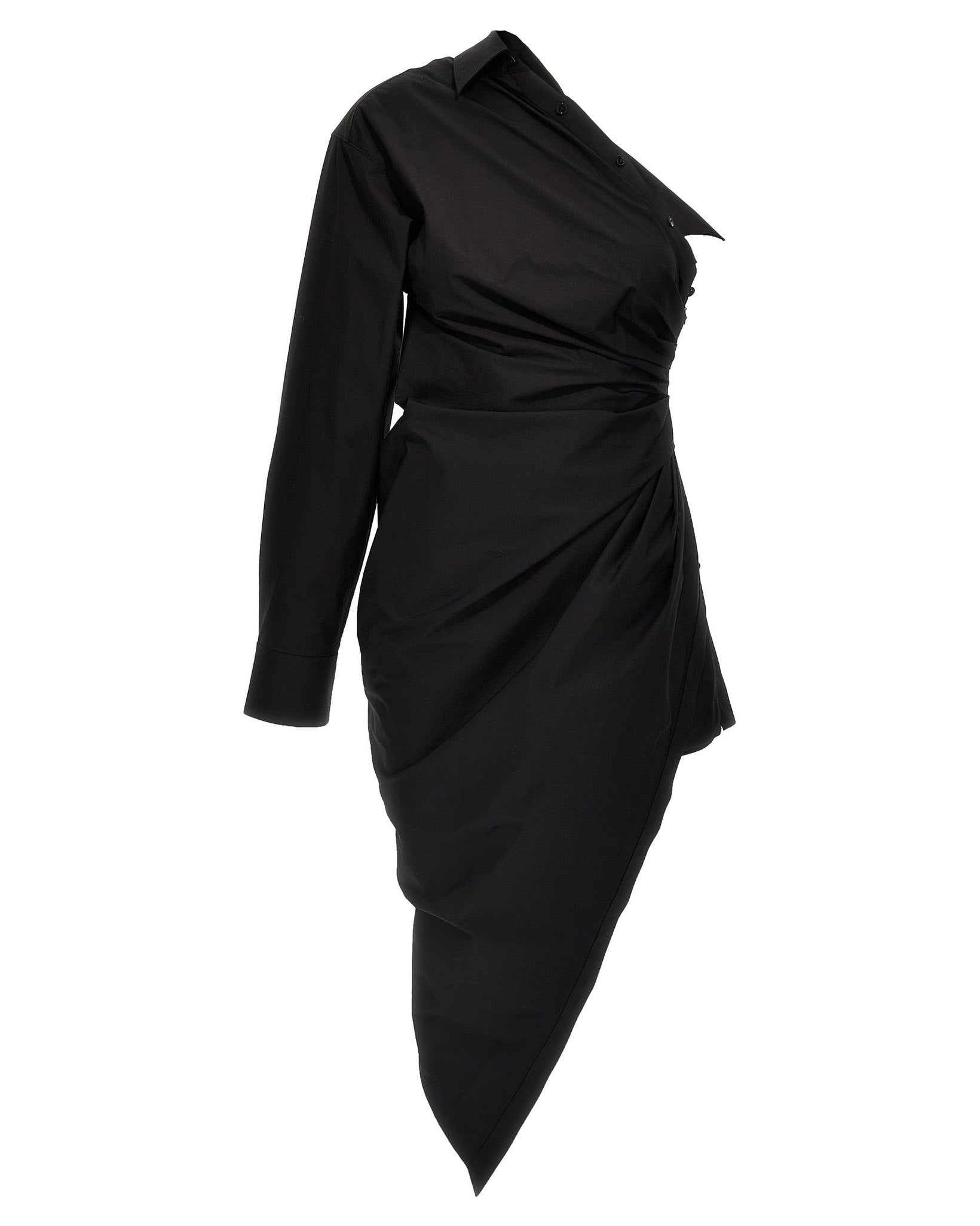 Alexander Wang Asymmetrical Shirt Dress Glam Steals