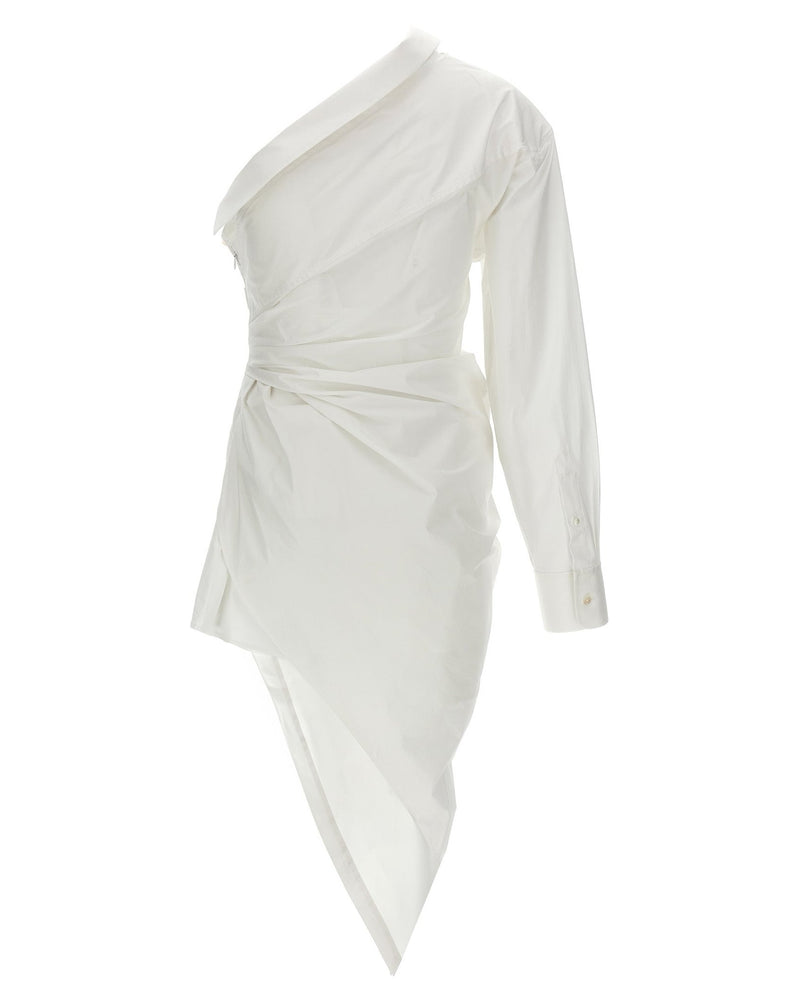 Alexander Wang Asymmetrical Shirt Dress Glam Steals