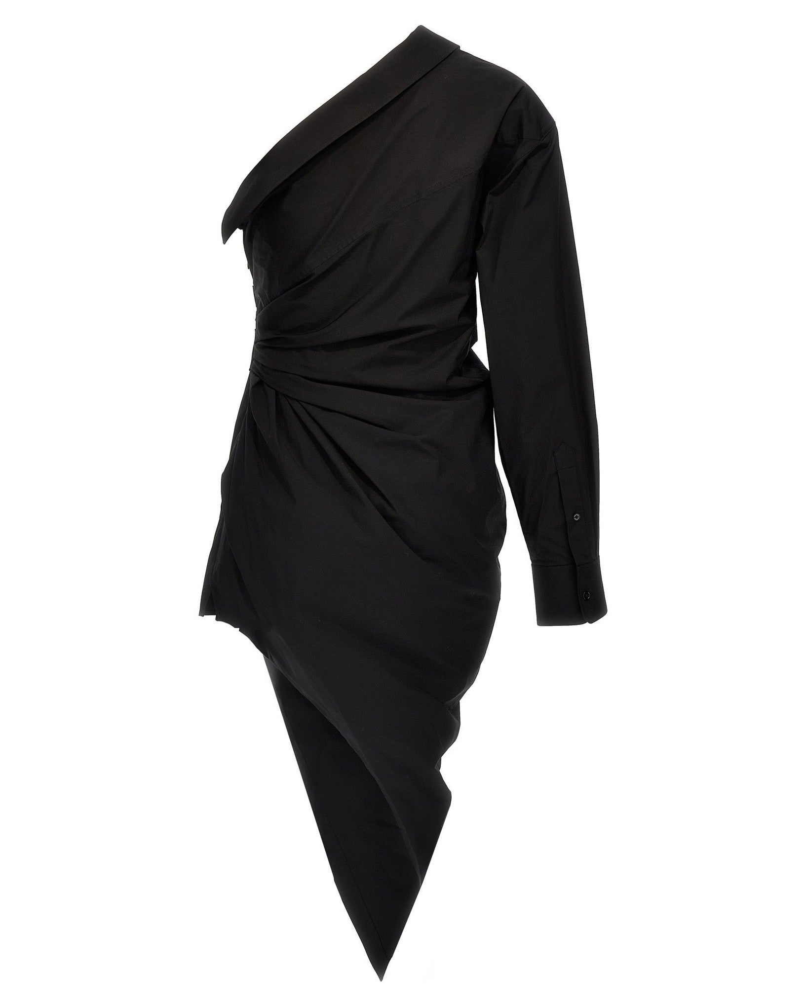 Alexander Wang Asymmetrical Shirt Dress Glam Steals