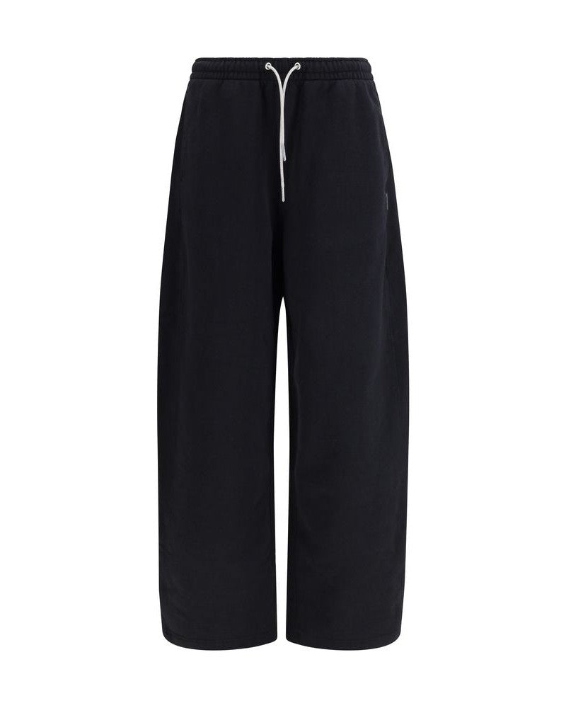 Alexander Wang Black Cotton Athletic Pant