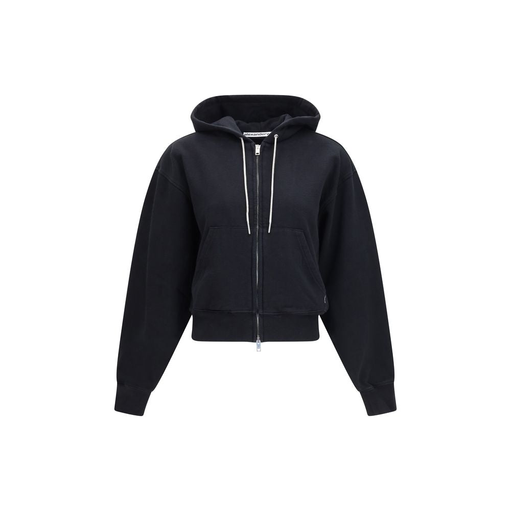 Alexander Wang Black Cotton Hoodie